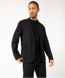 Veste de costume homme en lin mélangé[MISSING]